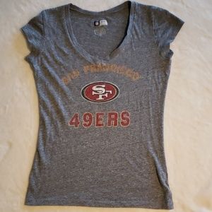 San Francisco 49ers Women's V-Neck